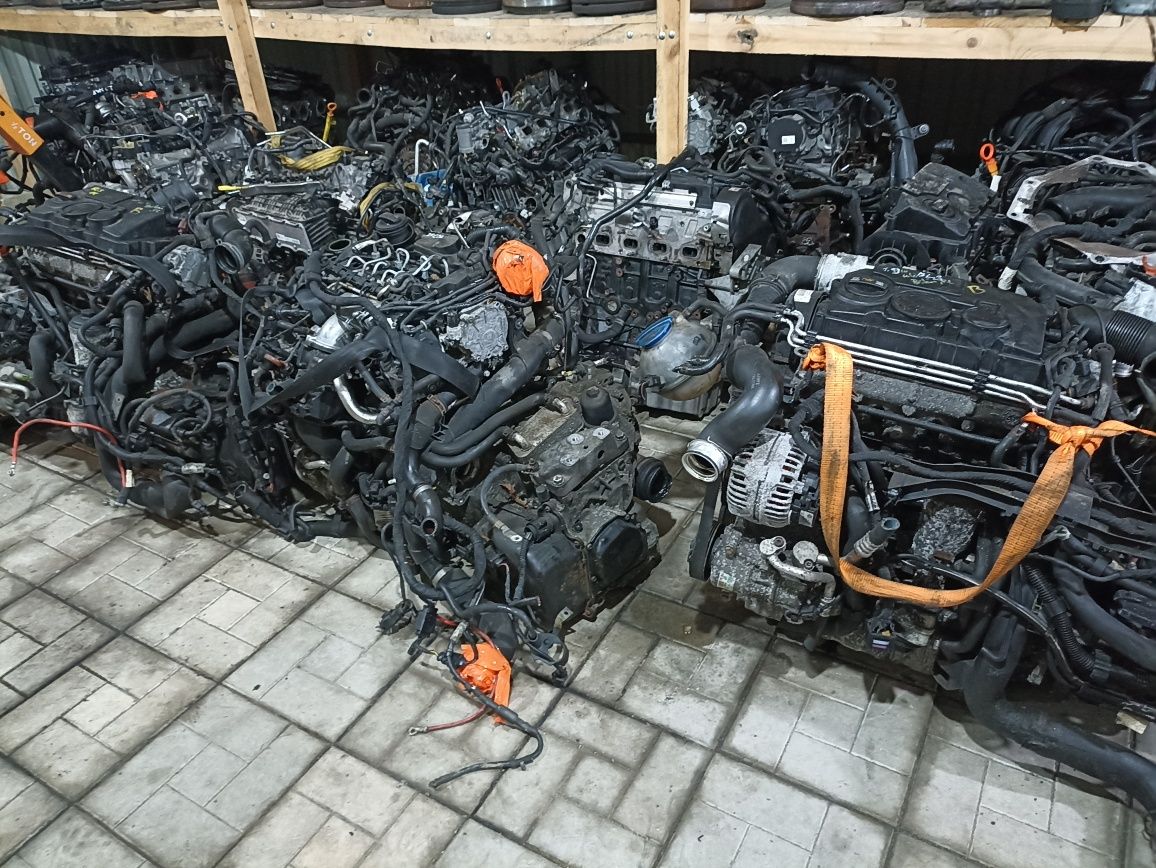 Двигун, мотор 1.9 bls, brr. 2.0 cba, bmm, bmp