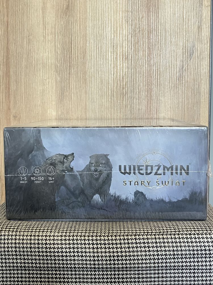 NOWA W FOLII Planszowa gra Wiedźmin Stary Świat Edycja Deluxe REBEL