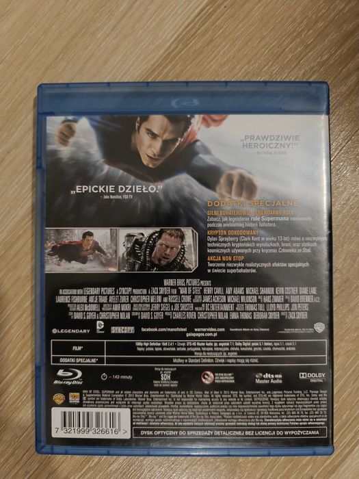 Człowiek ze stali bluray