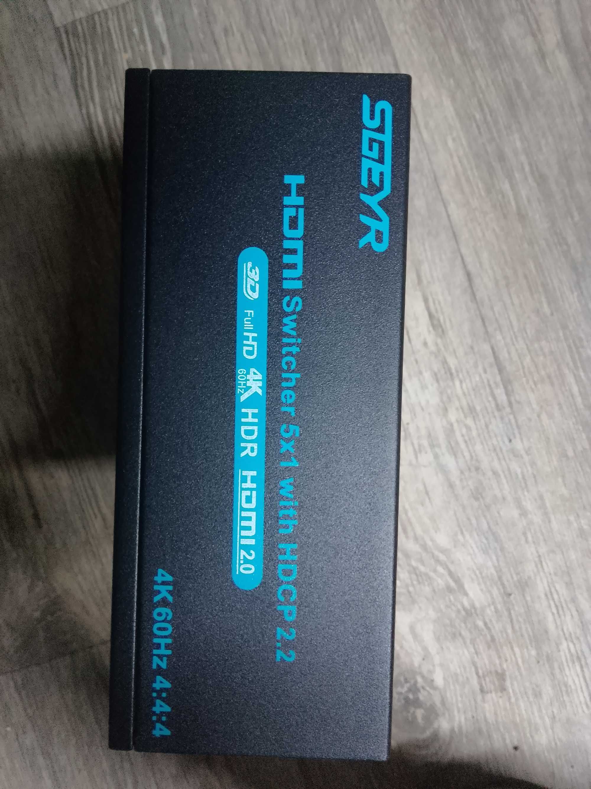 SWITCH HDMI 5 x 1 - rozgałęźnik