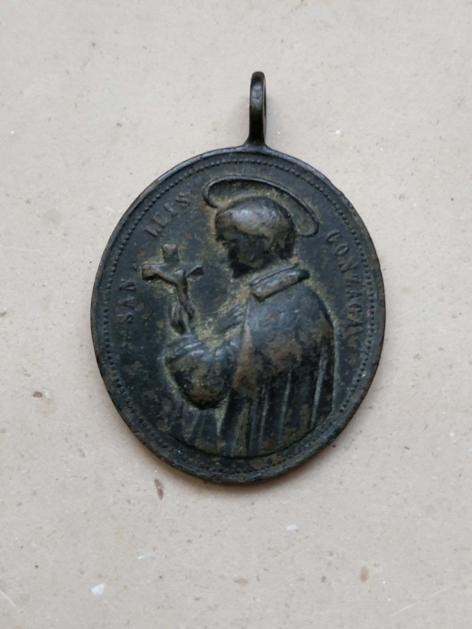 Medalha Religiosa Antiga do Século XVIII