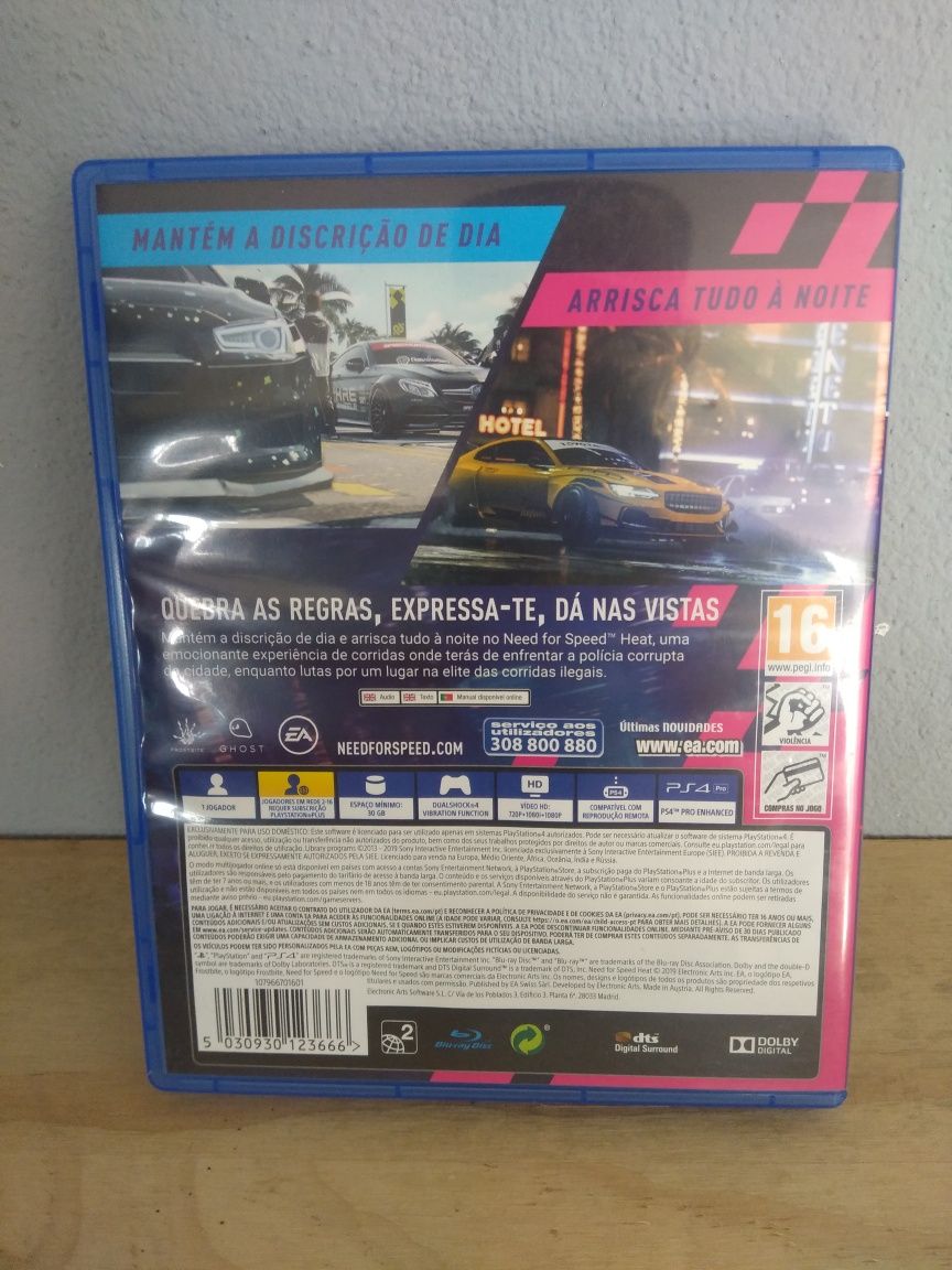 PS4 Jogo Need For Speed Heat completo