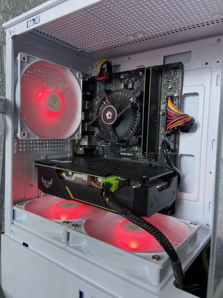 Ігровий ПК,Компьютер(i3-10100f,DDR4 16GB,GTX 1660 SUPER,SSD240,HDD1TB)