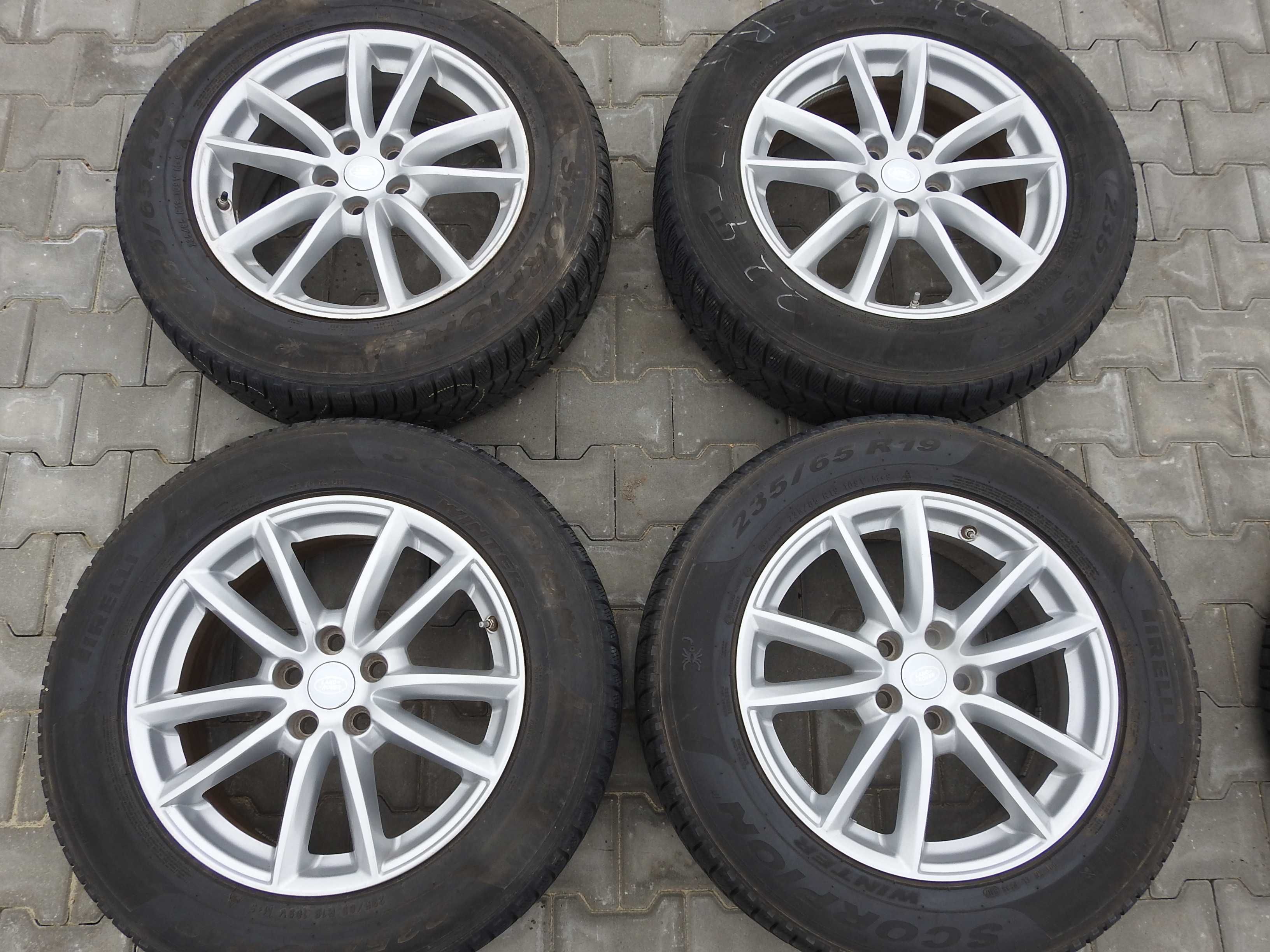 4x FELGI LAND ROVER  19" 5X120 ET44,5 +czujniki