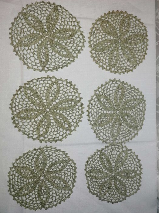 Serwetki rękodzieło kolor khaki