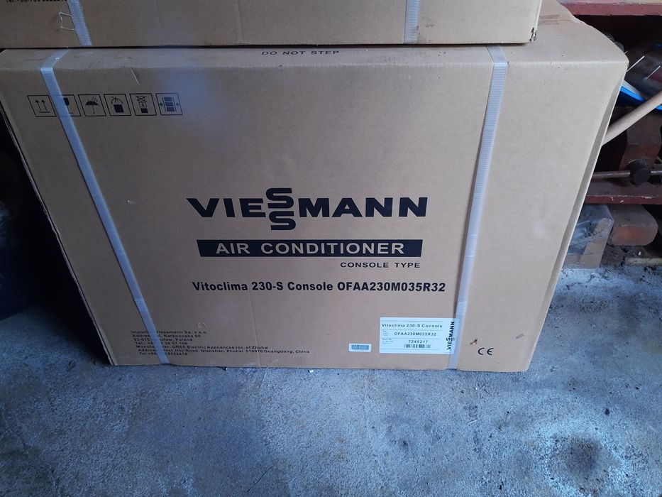 Klimatyzacja Viessmann vitoclima 230 s console