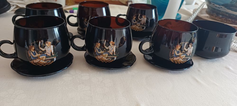 Чорний чайний червіз  скляний Афродита новий