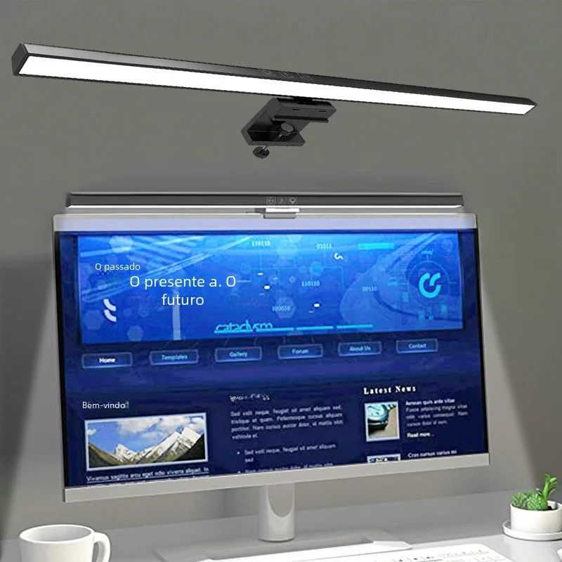 Clip barra de luz lampada LED monitor/portatil