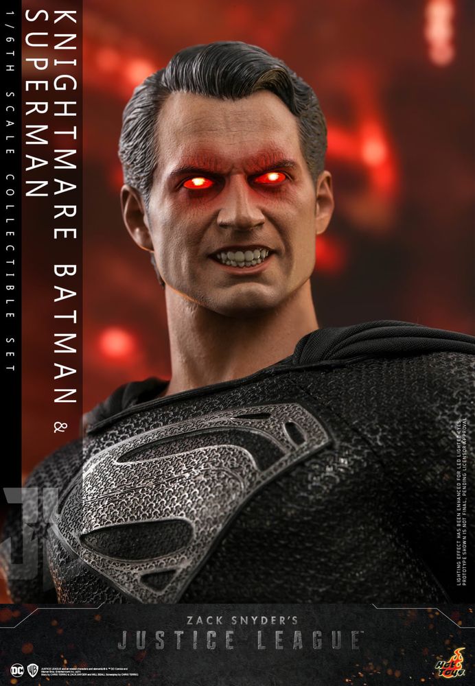 Фигурка 1/6 hot toys tms38 JUSTICE League KNIGHTMARE BATMAN & SUPERMAN