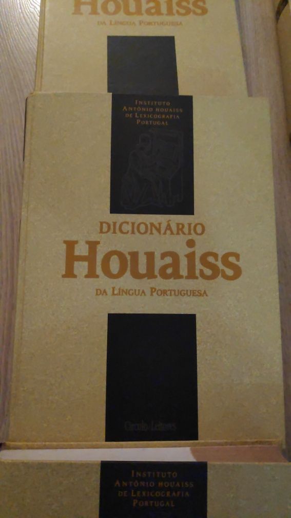 Dicionário/ Enciclopédia / Coleção Houaiss (7 Volumes) Completa como N