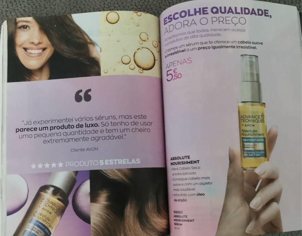 Produtos Avon novos