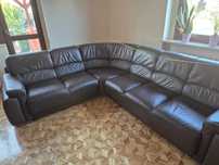Wypoczynek skóra naturalna ETAP SOFA