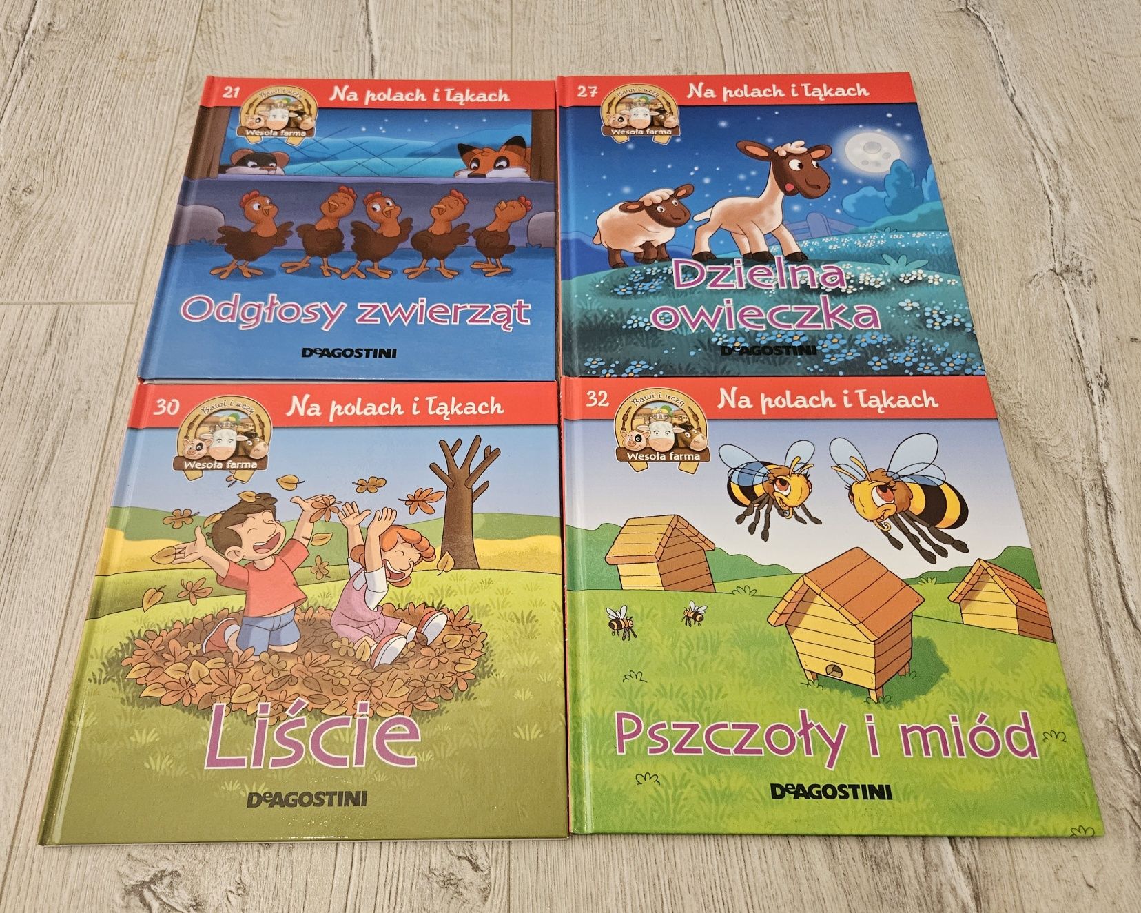 Książki Deagostini "Na polach i łąkach"