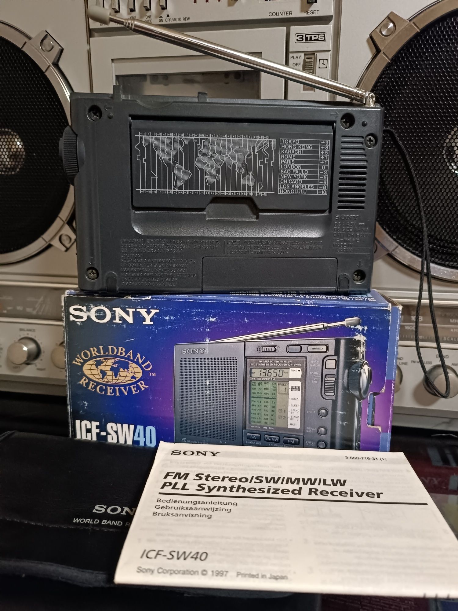 Panasonic rf b 45 Радиоприемник Sony icf sw 40