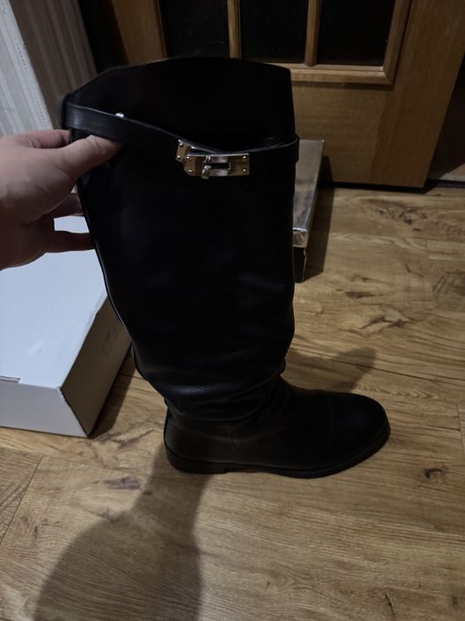 Зимні сапоги шкіра