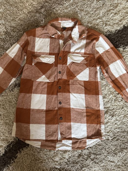 Тепленька рубашка на підлітка