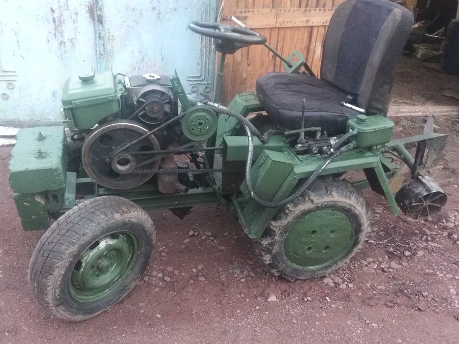 Перероблений мотоблок