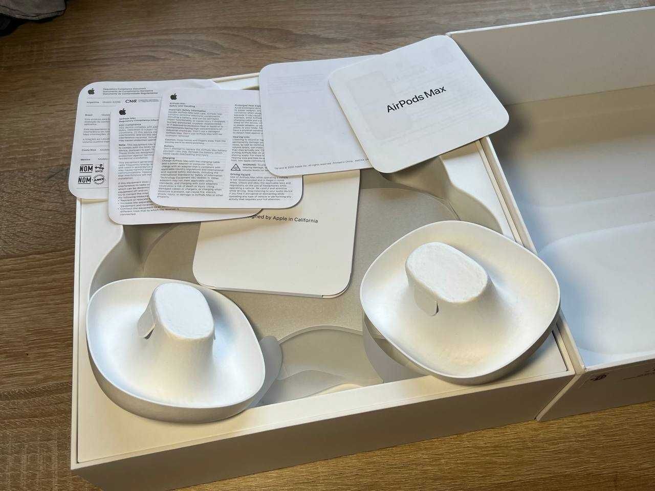 Коробка Навушники Apple AirPods Max Silver A2096