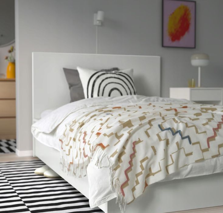 Nowy koc / Pled IKEA OLIVSPINNMAL 120×160 см