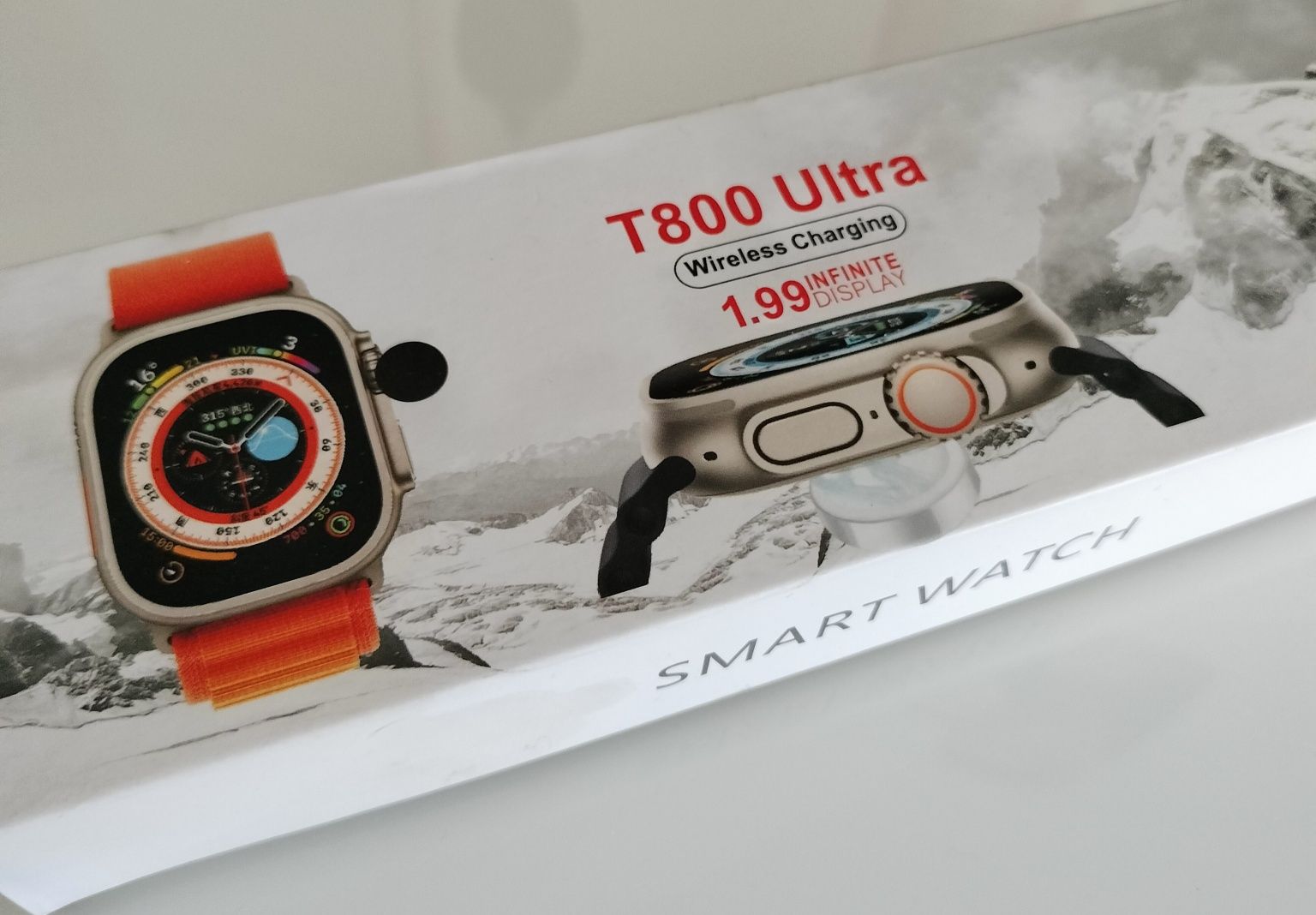 Smartwatch Preto Novo