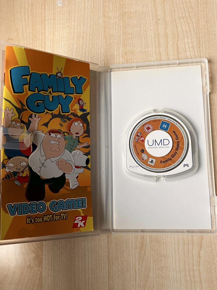 Family guy video game! Gra na psp, unikat