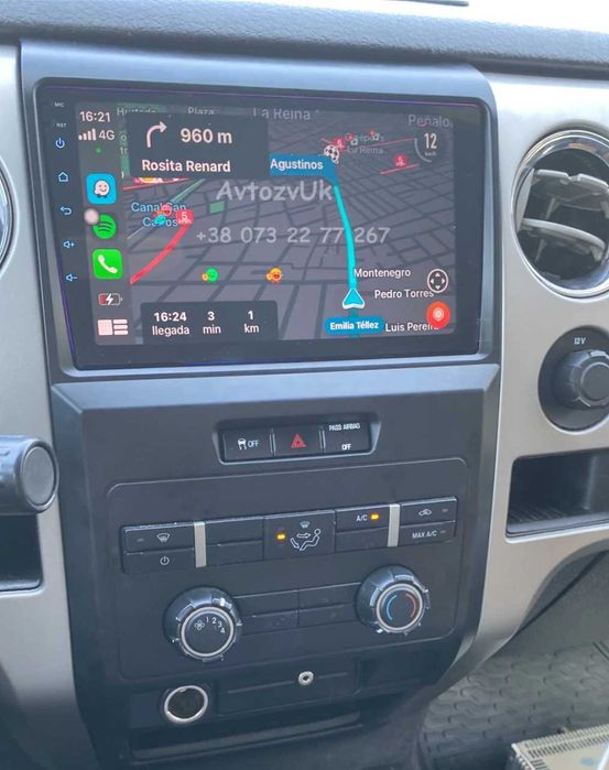 Магнитола F150 Ford ESCAPE RAPTOR Ф150 TV GPS 2 дин CarPlay Android 14