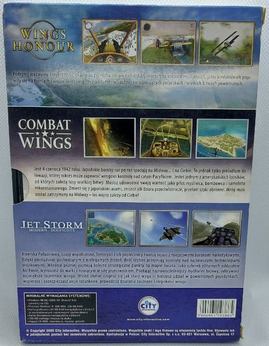 Gra 100 lat w powietrzu - Wings of Honour, Combat Wings, Jet Storm