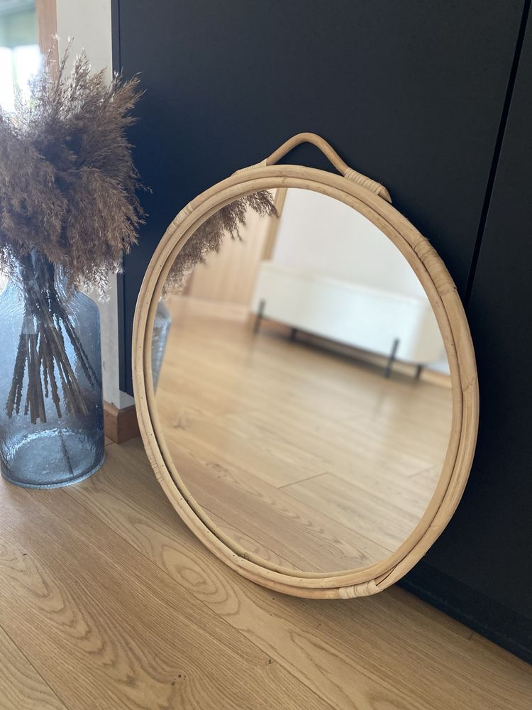 Lustro w stylu boho