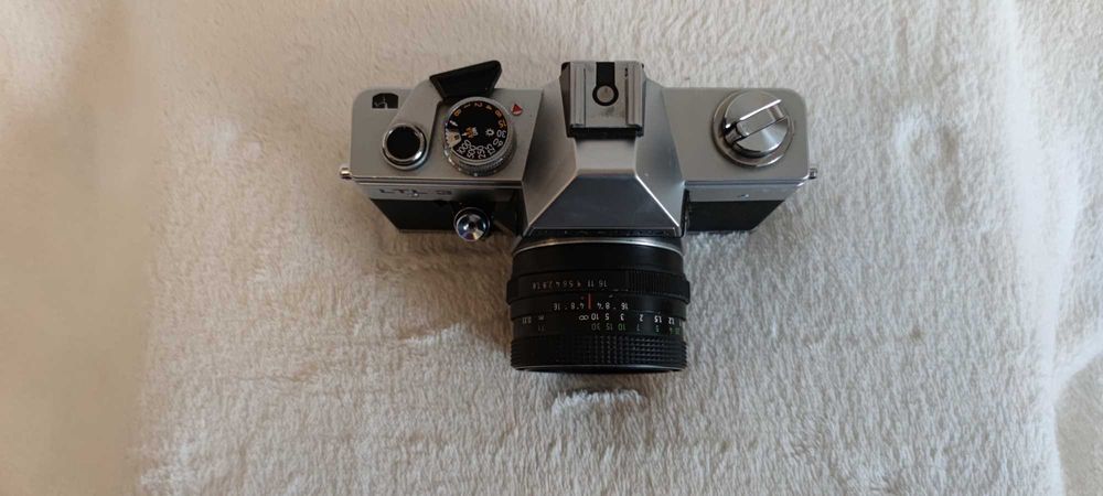 Aparat Praktica LTL3 + obiektyw 1.8/50