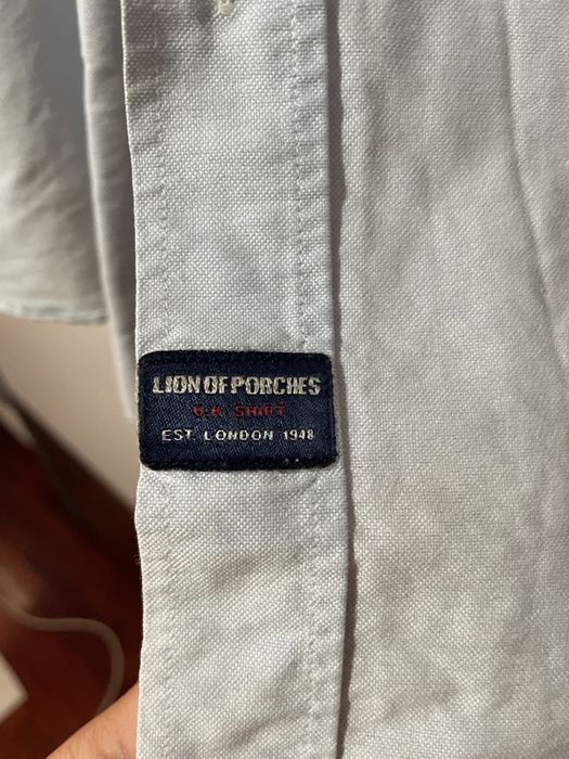 Camisa azul Lion of Porches