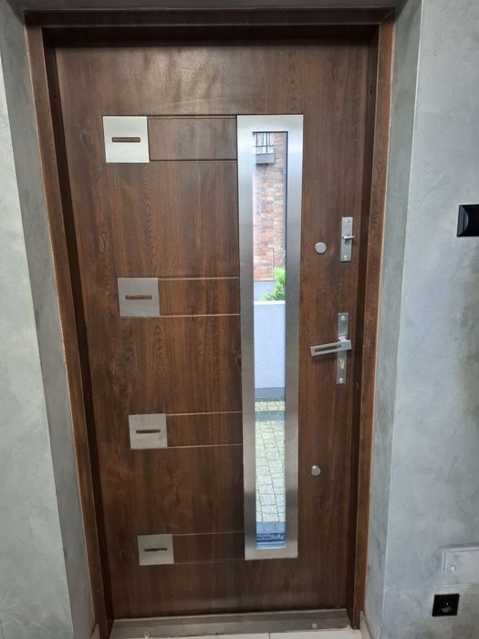 Drzwi KMT Złoty Dąb 90 prawe z pochwytem-ZAREZERWOWANE