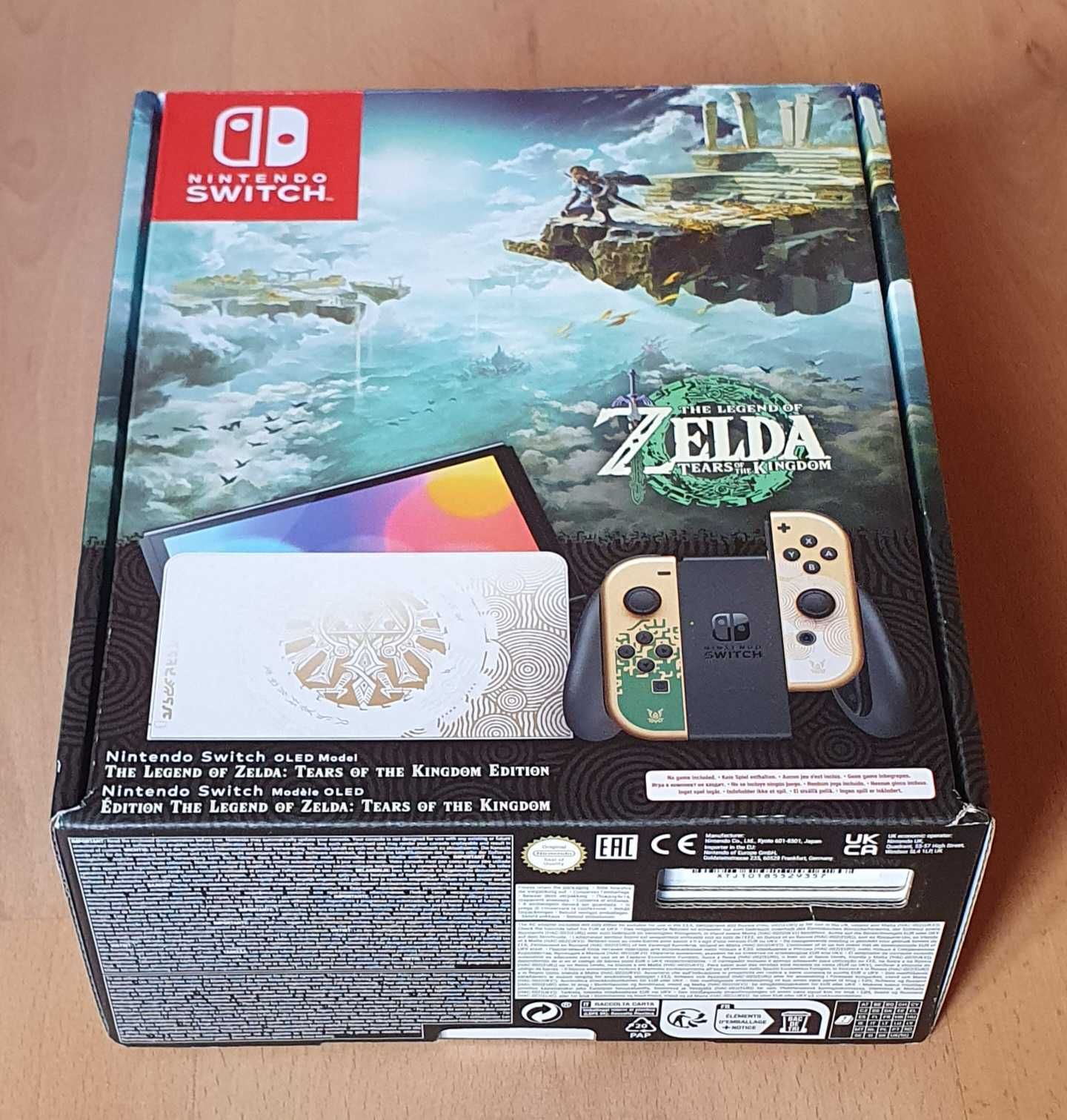 Konsola NINTENDO Switch OLED Model The Legend of Zelda, Nowa Gwarancja