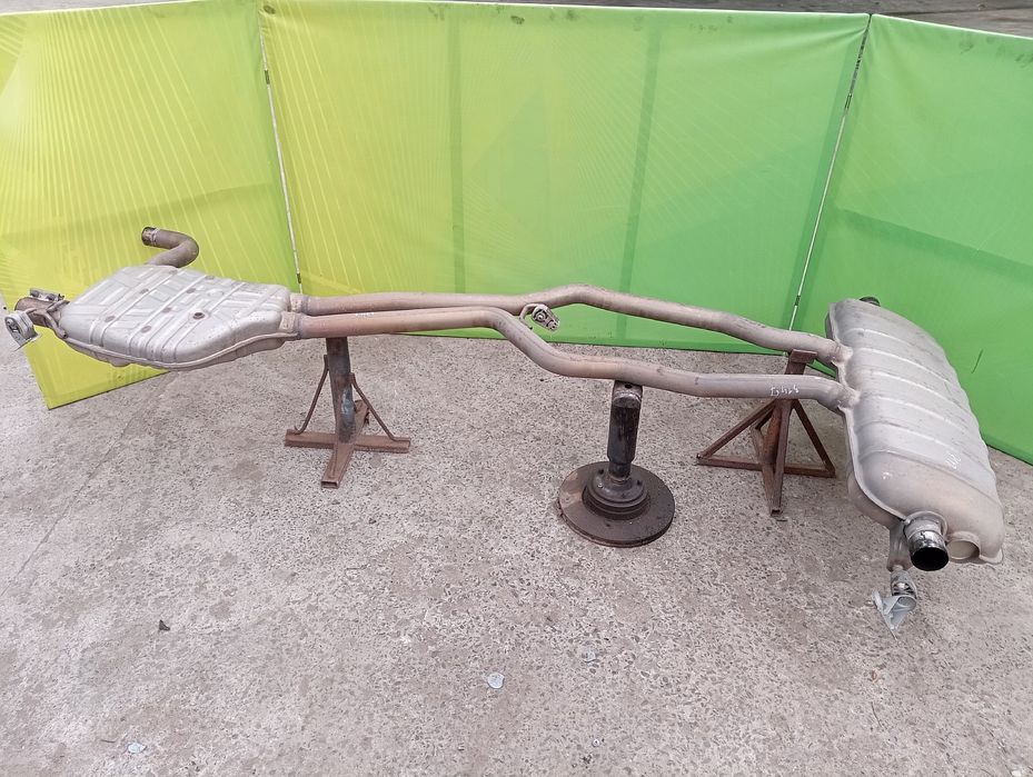 Глушник (вихлопна труба) Touareg NF Глушитель Туарег НФ Розборка