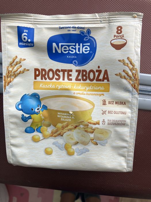 Nestle proste zboza kaszka
