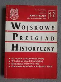 Wojskowy Przegląd Historyczny, kwartalnik 1-2, 1995