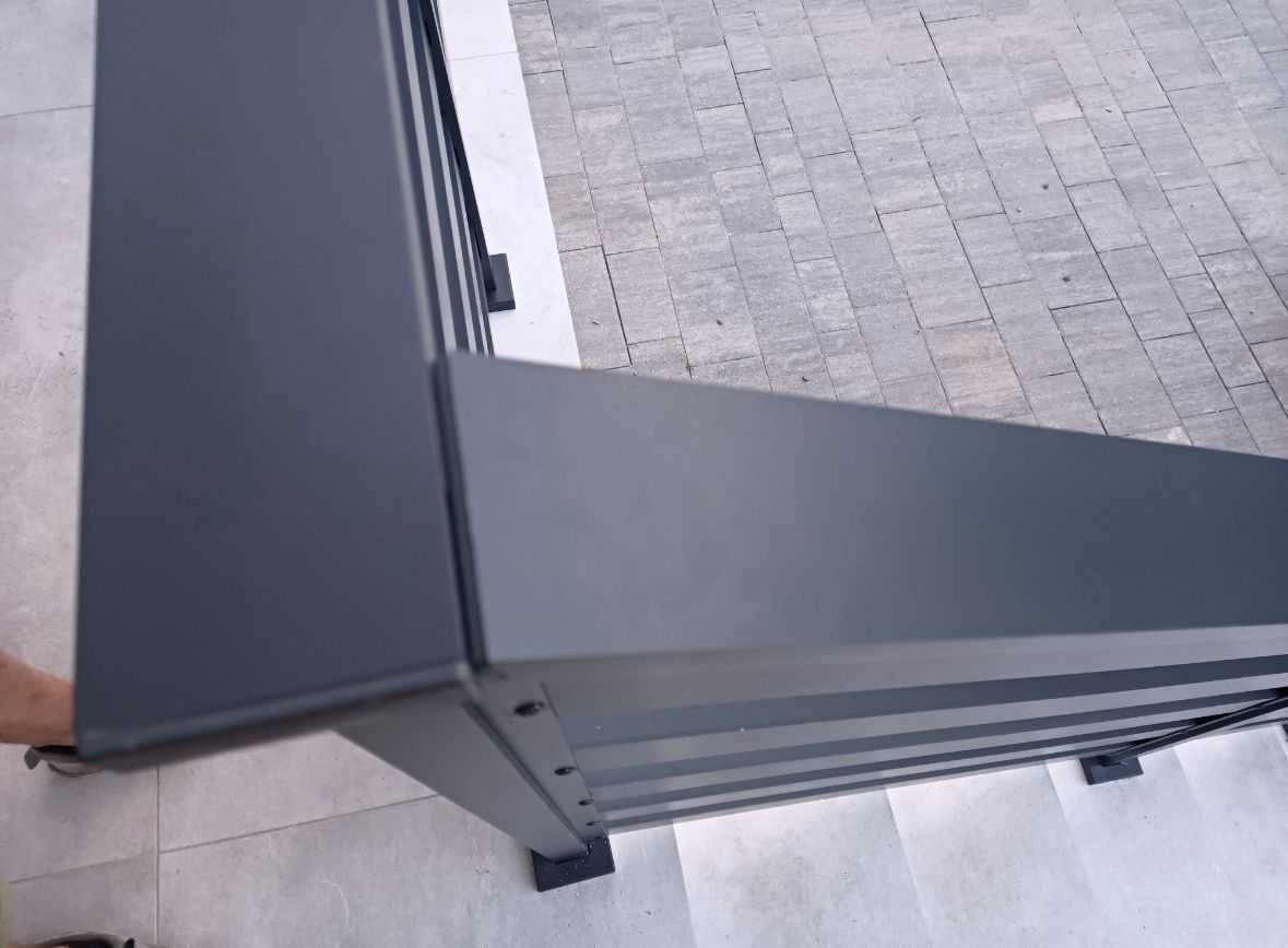 Balustrada balkonowa na balkony malowane proszkowo balustrady alu