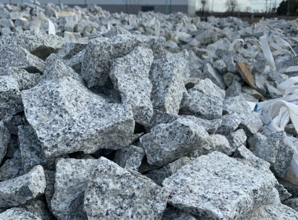 Kamień łamany granit, ozdobny, do gabionów Wrocław Legnica Wałbrzych