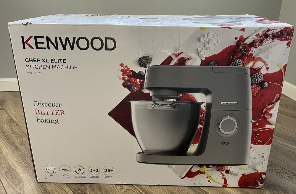 Кухонний комбайн KENWOOD KVL 6370 S Chef XL Elite