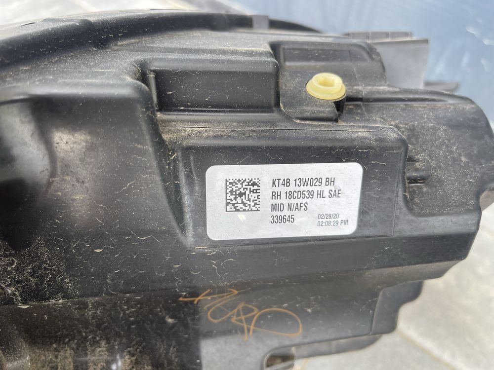 Lampa Prawa Led Ford Edge 2019-