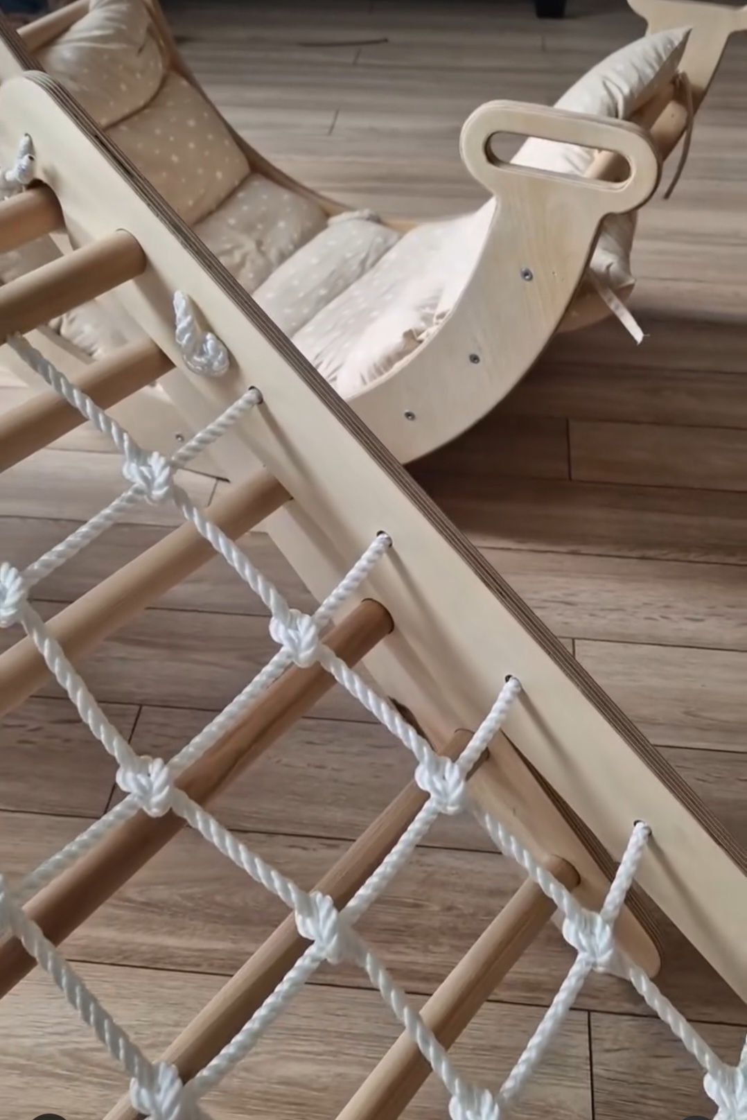 Zestaw wspinaczkowy Montessori Goodevas plac zabaw