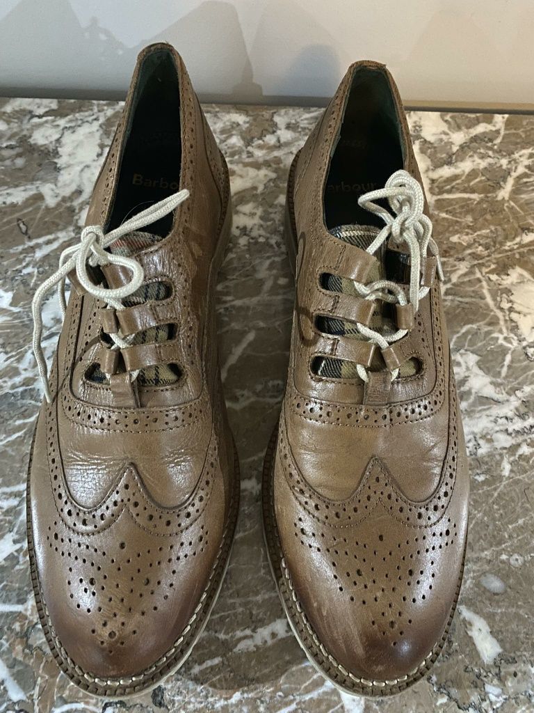 Buty skórzane Barbour rozm 42