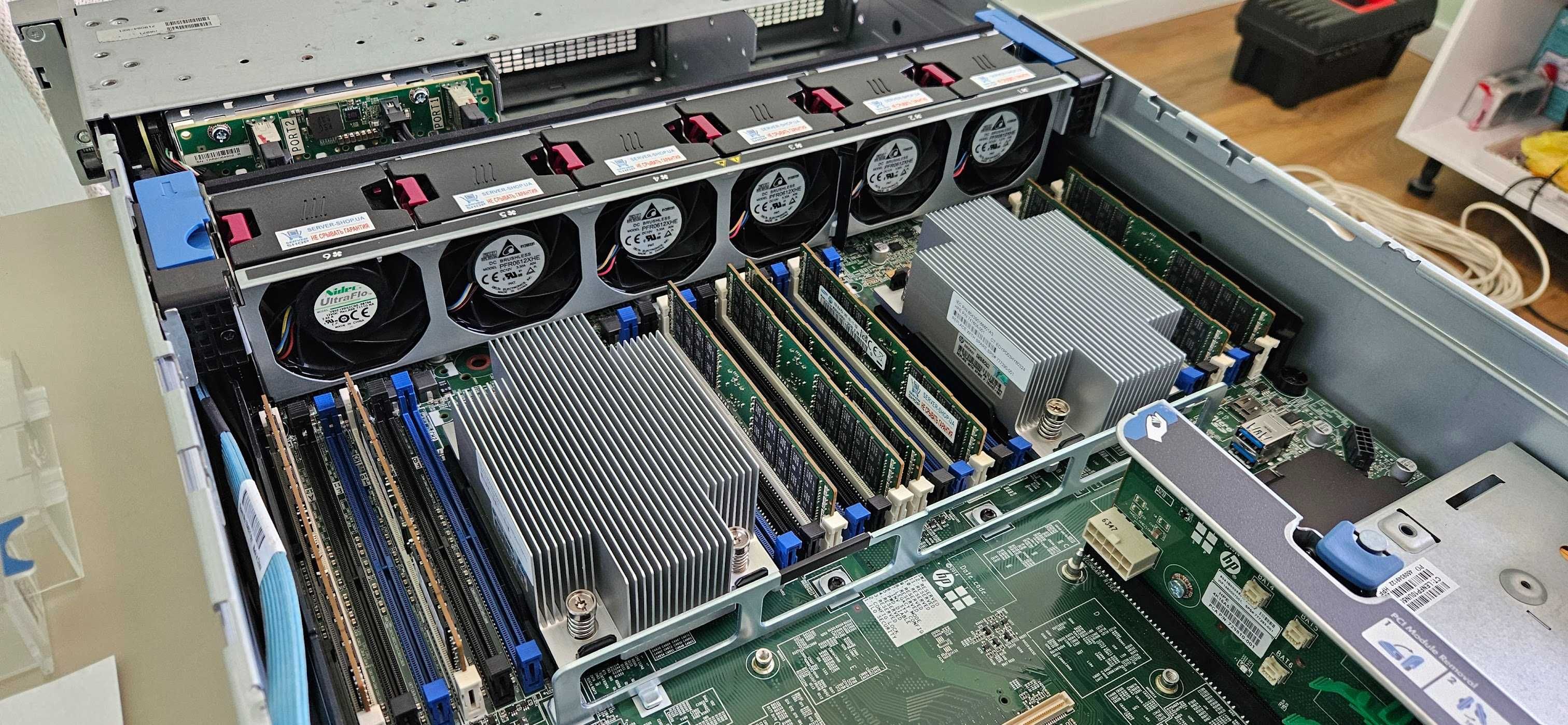 HP DL380 Gen9 | 2× E5‑2678 v3 | 128GB DDR4 | Ідеальний стан