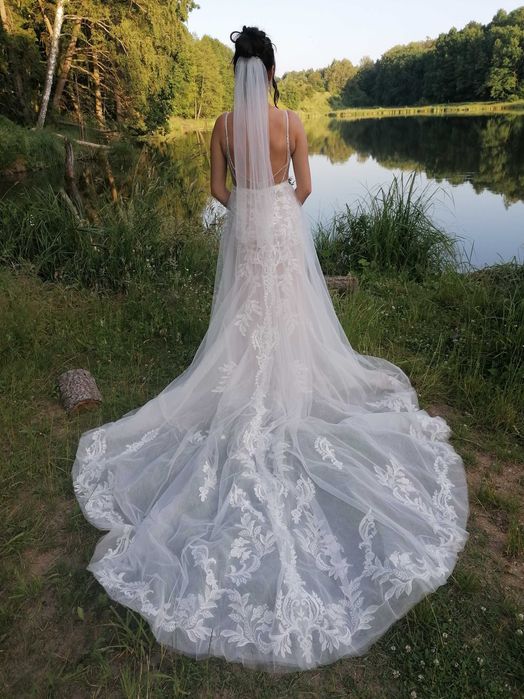 Suknia ślubna S (rybka)