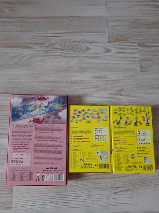 Настільні ігри Haba: одноріги, пошук картинок, жираф