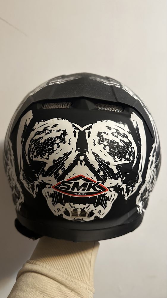 Kask motocyklowy smk xl