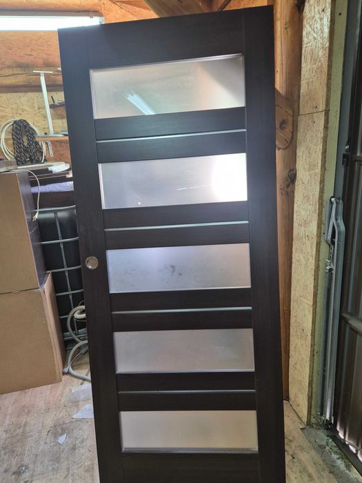 Drzwi przesuwne wenge