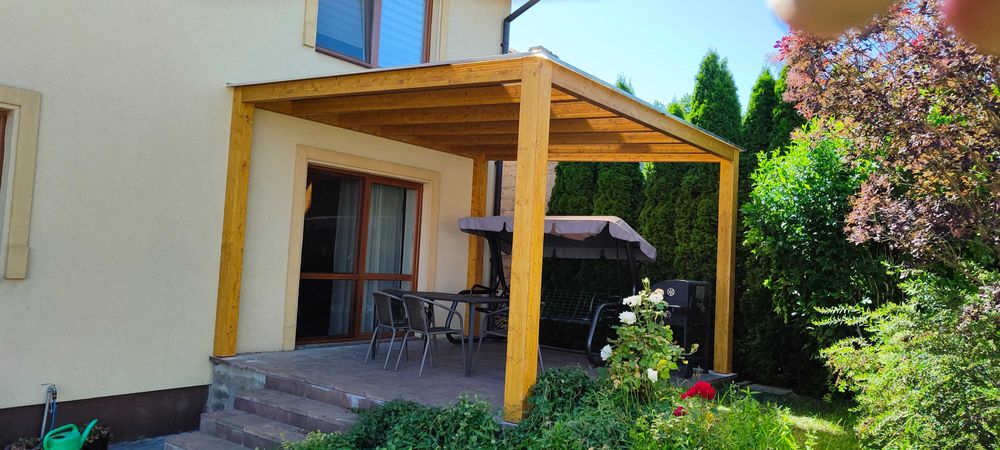Zadaszenie tarasu taras wiata altana pergola