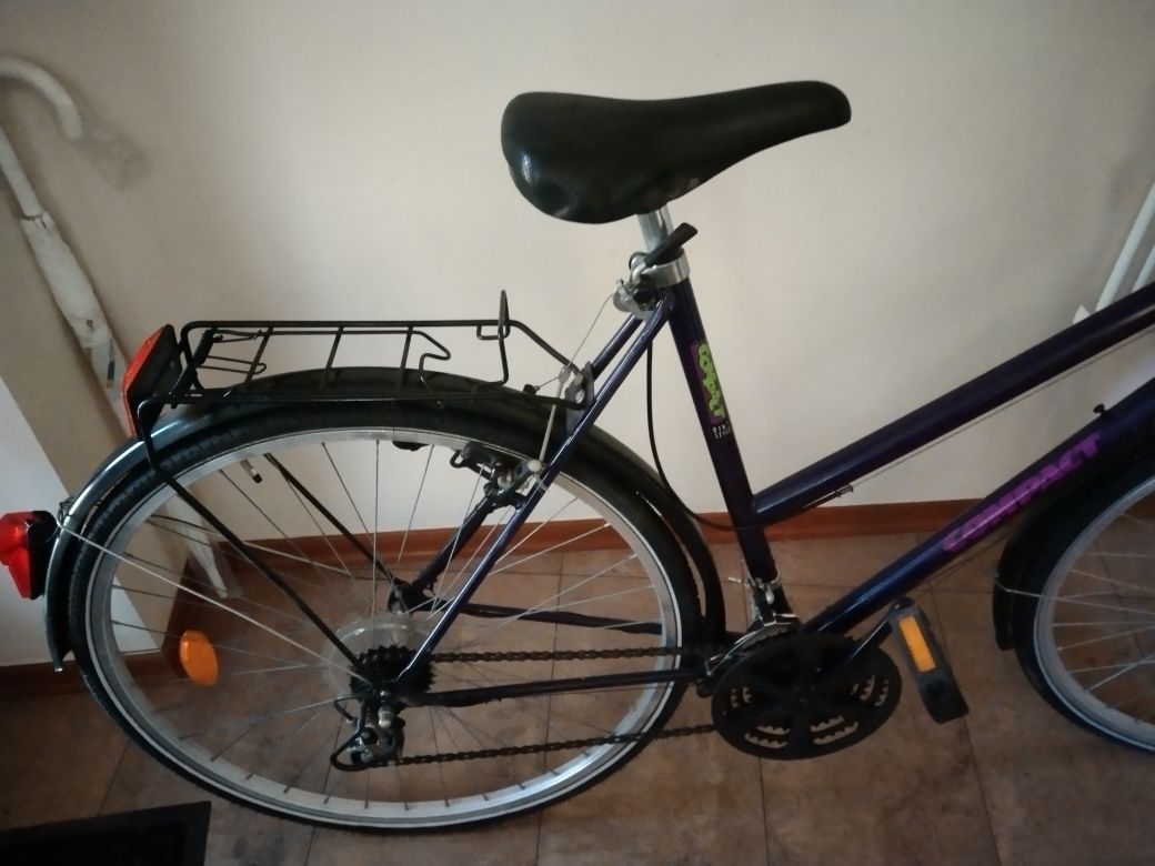 Rower damski miejski COMPACT koła 28 cala