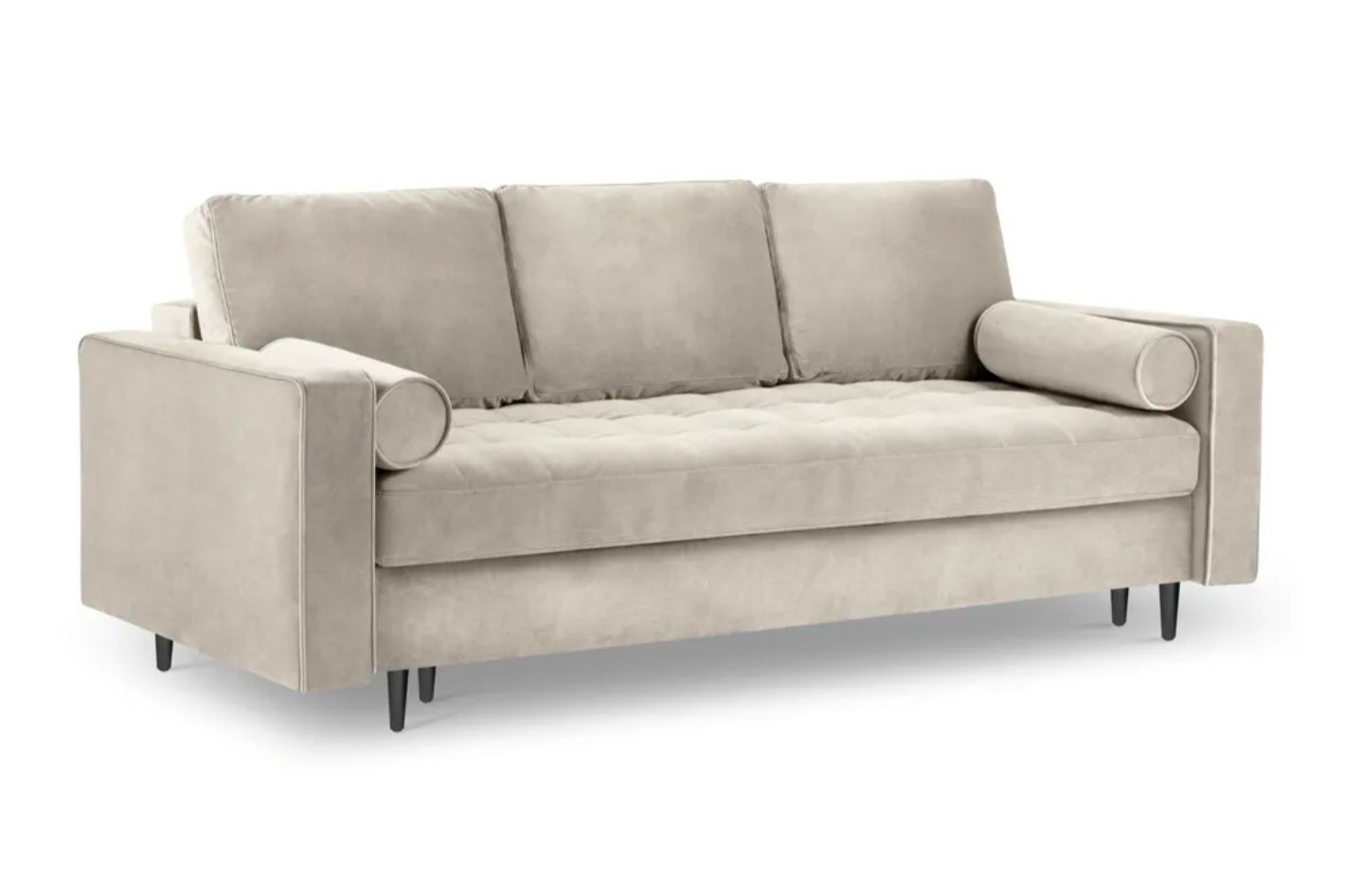 Sofa rozkładana Santo 3-osobowa ze schowkiem 225 cm