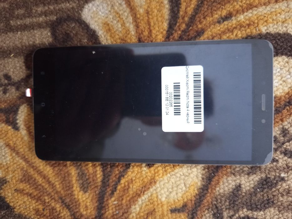 Дисплей Редмі нот 4 чорний